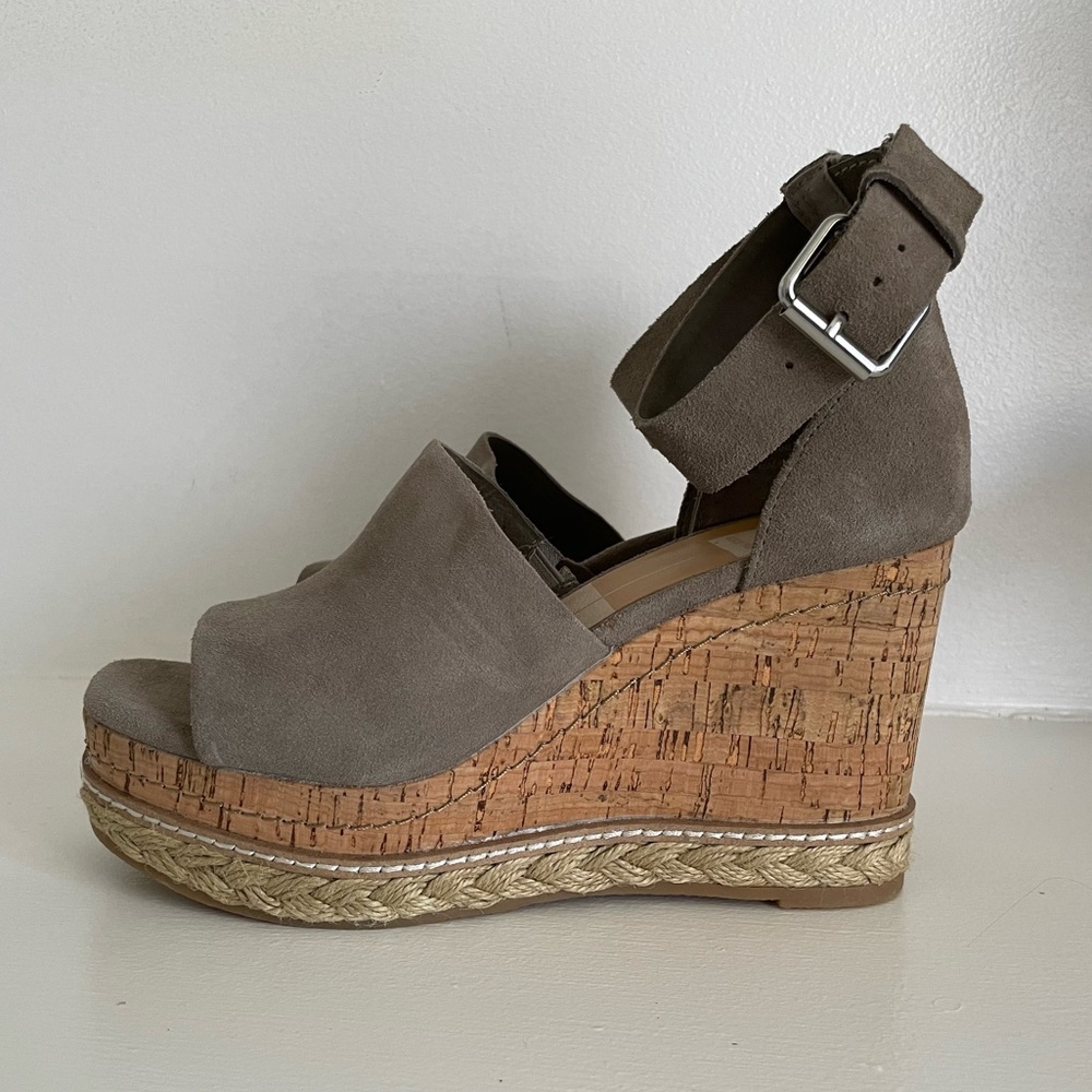 DOLCE VITA OTTO WEDGE SANDAL SIZE 7 NWOB